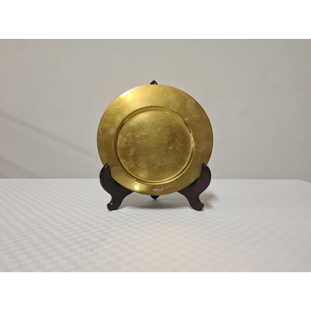 Brass Plate by Gio Ponti for Cleto Munari For Sale - Image 14 of 14