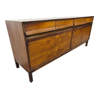 Mid-Century Modern American of Martinsville Walnut Sideboard For Sale