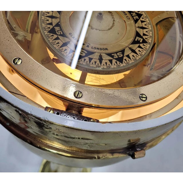 Pedestal Binnacle by Kelvin Bottomley and Baird LTD For Sale - Image 10 of 12