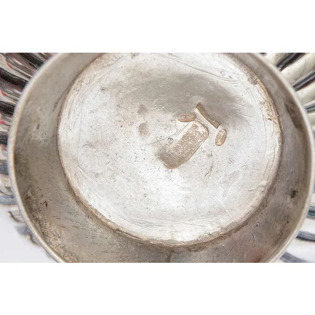 Silver Vintage Hallmarked Sanborn Sterling Silver Mid Century Modern Tea/Coffee Service Set 3 For Sale - Image 8 of 9