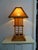 Bamboo Rattan Pagoda Table Lamp, Italy, 1990s For Sale - Image 16 of 18