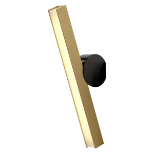 Ip Calee V3 Satin Graphite and Brass Wall Light by Pool