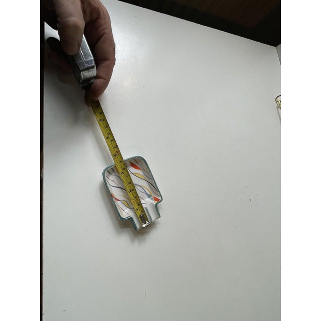 Midcentury Modern Hand-Painted Ashtray Set from Uebelacker Keramik, 1960s, Set of 5 For Sale - Image 8 of 10