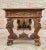 Renaissance Carved Walnut Desk with Three Drawers and Bronze Mounts, 1860s For Sale - Image 14 of 18