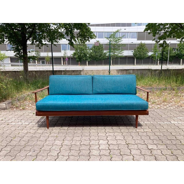 Mid-Century Modern Daybed in Teak by Wilhelm Knoll, 1960s For Sale - Image 9 of 17