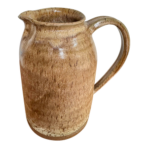 Late 20th Century Studio Pottery Pitcher, Signed