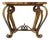 Gilded Iron and Marble Coffee Table from Colli, Italy, 1950s For Sale