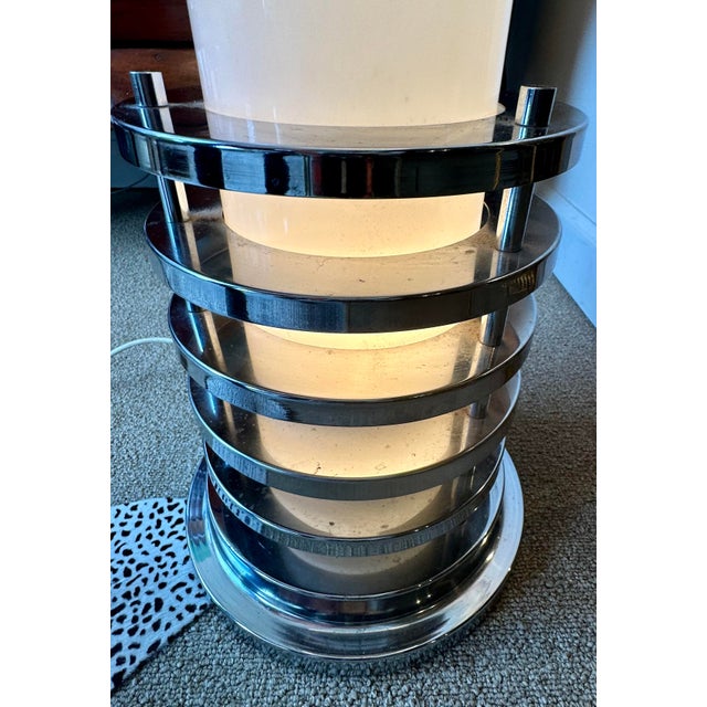 1970s Reggiani Italy Murano Glass Floor Lamp 1970's For Sale - Image 5 of 6