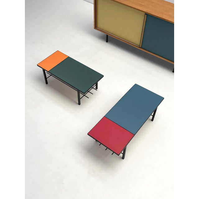 Metal Customized Formica Coffee Table For Sale - Image 7 of 7