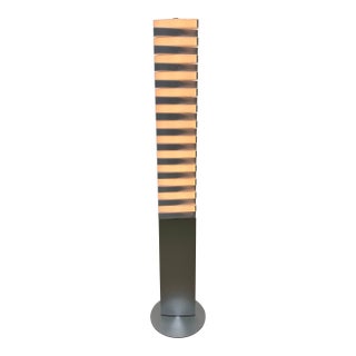 QisDesign Piano White Led Totem Floor Lamp, 2000s For Sale