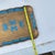 Rustic European Florentine Tray With Blue Accents For Sale - Image 3 of 6