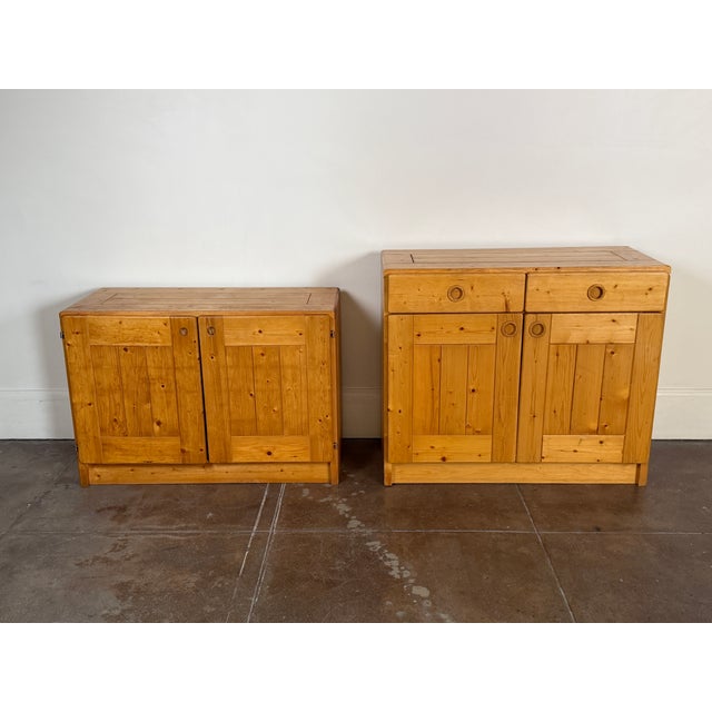 Pair of Vintage 1960's Charlotte Perriand Cabinets, Attributed For Sale - Image 14 of 18