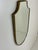 Vintage Mirror with Brass Edge by Gio Ponti, 1950s For Sale - Image 6 of 12