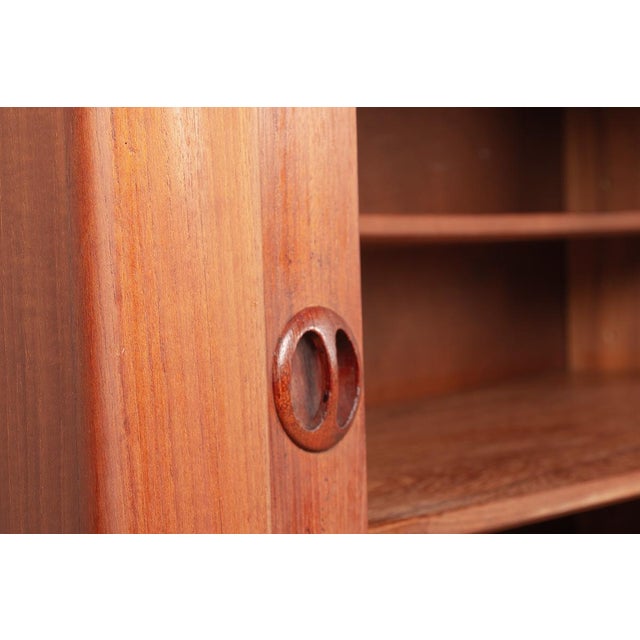 Danish Teak Model 42 Sideboard by Harry Østergaard for Randers Møbelfabrik, 1960 For Sale - Image 10 of 18