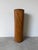 1970s Vintage Boho Chic Pencil Reed & Wood Cylindrical Pedestal Plant Stand For Sale - Image 11 of 12