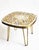 Mid-Century Modern Mosaic and Brass Side Table with Hair Pin Legs by Ilse Möbel, 1950s For Sale - Image 10 of 10