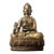 Indian Buddha Gold Gilt Resin Statue For Sale