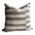Vintage Turkish Rug Hemp Pillow With Down Insert 22" X 22" For Sale