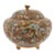 Japanese Cloisonne Enamel Covered Jar Meiji Period Phoenix Design For Sale