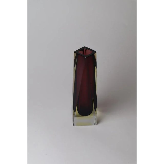 Flavio Poli Purple Vase attributed to Flavio Poli for Seguso For Sale - Image 4 of 7