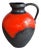 Vintage German Ceramic Handled Vase, 1970s For Sale
