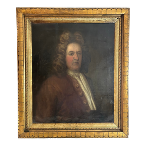 Antique English School Portrait of a Gentleman