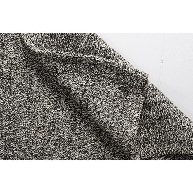 Grey Wool Kilim Rug, 1960s For Sale - Image 4 of 8