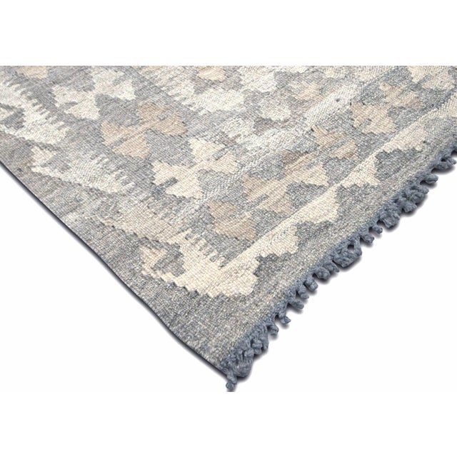 Traditional 1960s Afghan Maimana Kilim For Sale - Image 3 of 5