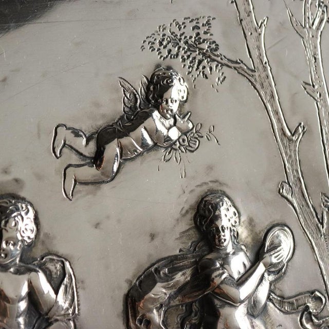 Tray in Silver from G.F.R. For Sale - Image 5 of 11
