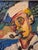 Portraiture Portrait Painting of a Sailer by David Burliuk For Sale - Image 3 of 7