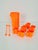 Plastic Vintage French Juice Service by Jean-Pierre Vitrac for Déposé France, 1970s, Set of 9 For Sale - Image 7 of 10