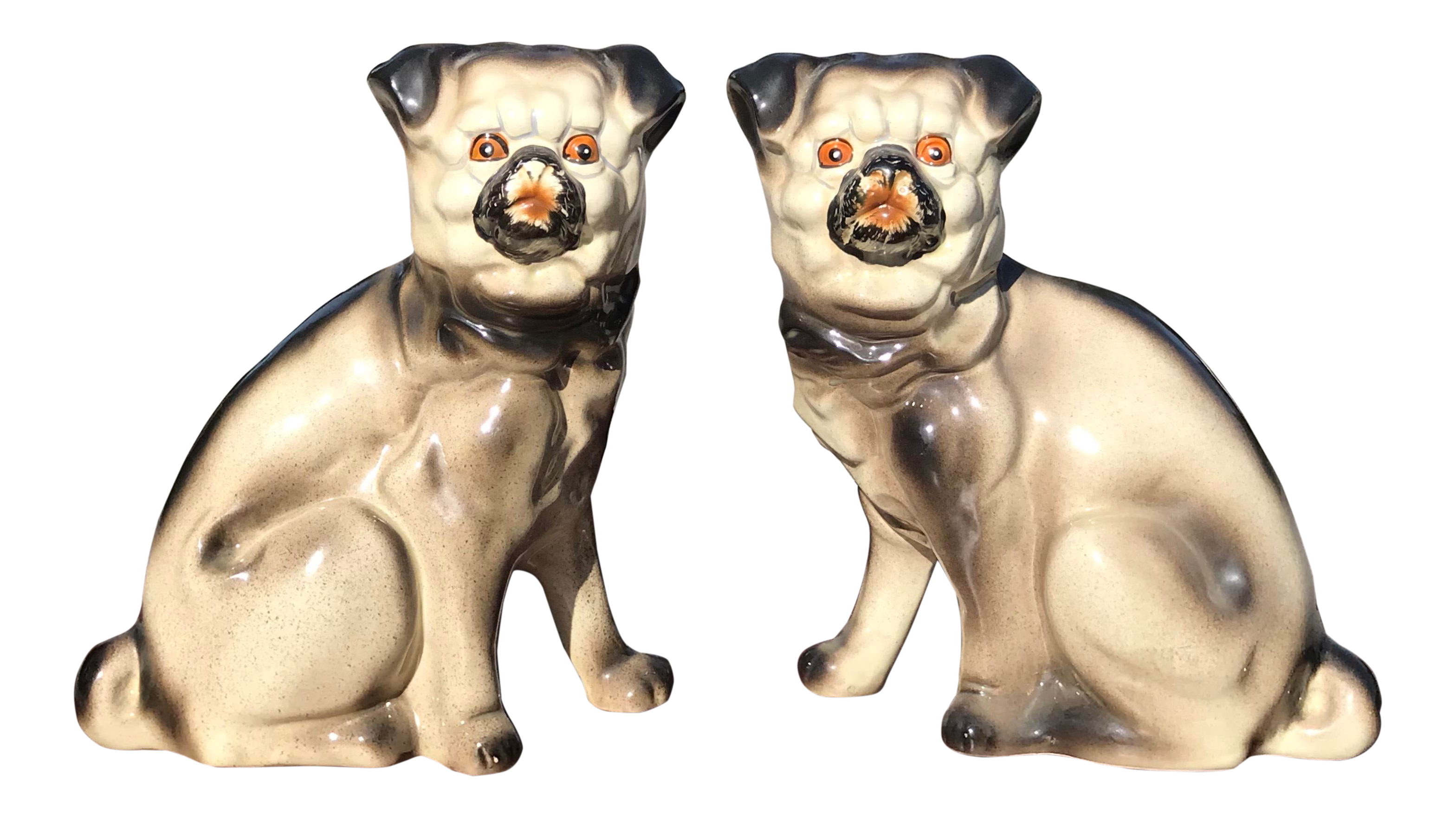 pug figurines for sale