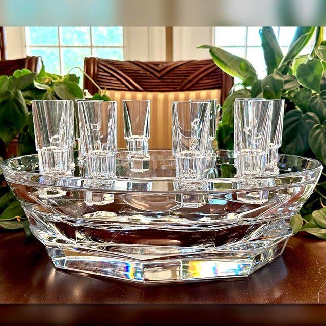 Baccarat Harcourt Abysse Caviar / Vodka Serving Set - 13 Pieces For Sale - Image 9 of 12