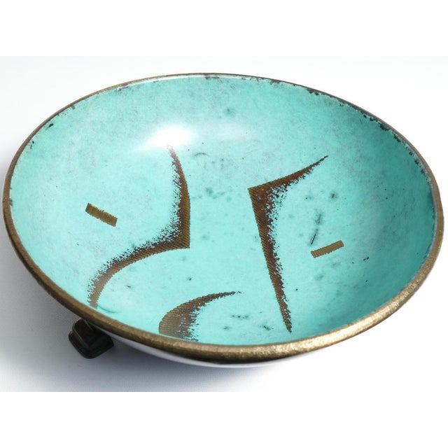 Art Deco Dinanderie Ikora Bowl by WMF, Germany, 1930s For Sale - Image 15 of 18