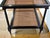 Vintage British Colonial Style Two-Tier Caned Coffee Table For Sale - Image 4 of 13