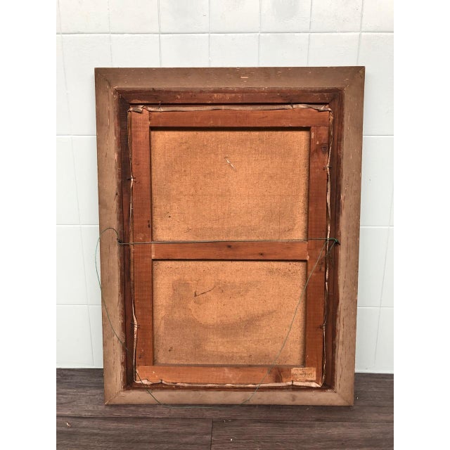 French Artist, Annecy Le Pont Morens, 1960s, Oil Painting on Panel, Framed For Sale - Image 13 of 15