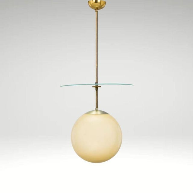 Pendant Light by Paavo Tynell for Taito, 1930s For Sale - Image 3 of 6