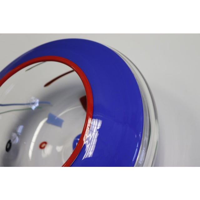 Mid-Century Modern Mid-Century Modern Kadinsky Inspired Murano Glass Bowl For Sale - Image 3 of 8