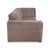 Beige Bloom Velvet Fabric Three-Seater Light Grey Beige Taupe Sofa by Iconx Studios For Sale - Image 8 of 11