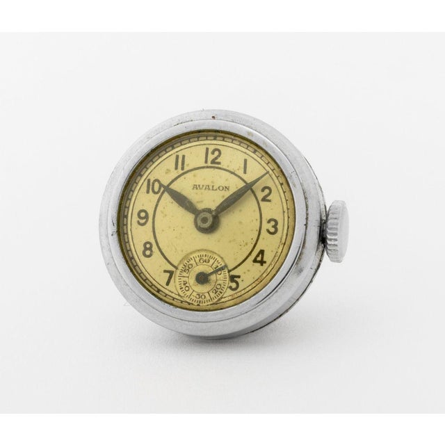 Art Deco Style Bakelite Watch Brooch For Sale - Image 4 of 5