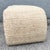Postmodern Haitian Cotton Upholstered Flared Waterfall Bench For Sale In West Palm - Image 6 of 9