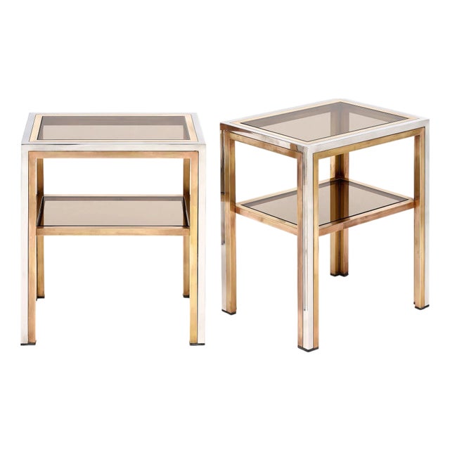 Romeo Rega Modernist Side Tables For Sale