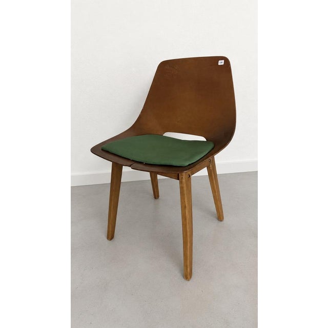 Barrel-Shaped Chair by Pierre Guariche for Steiner, 1954 For Sale - Image 6 of 6