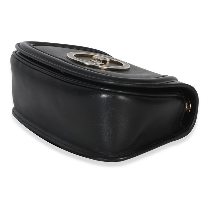 Animal Skin Black Calfskin Blondie Small Chain Shoulder Bag For Sale - Image 7 of 8