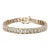 1.75ctw Diamond Tennis Bracelet 14k Yellow Gold 7.5" 6mm For Sale