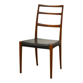 1960s Danish Modern Teak Dining Chair For Sale