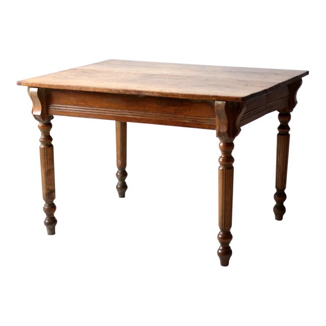 Antique Wooden Table For Sale
