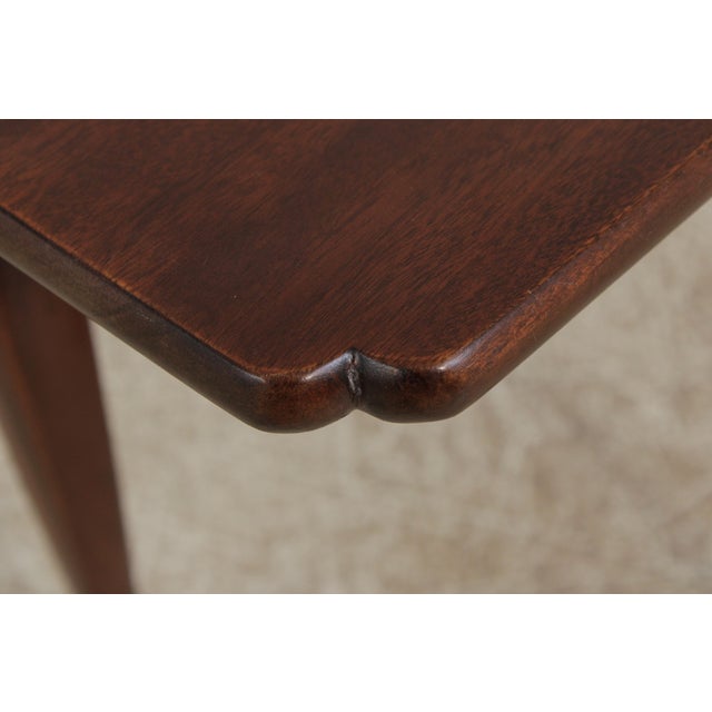 Kittinger Colonial Williamsburg Wf 1220 Mahogany Drop Leaf Side Table For Sale - Image 11 of 14