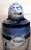 Delft Vintage Porcelain Tobacco Box With Uncommon Figural Lid For Sale - Image 9 of 11