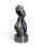 Make a striking artistic statement with this heavy, mid-20th-century modernist figural sculpture. Executed in a brilliant,...